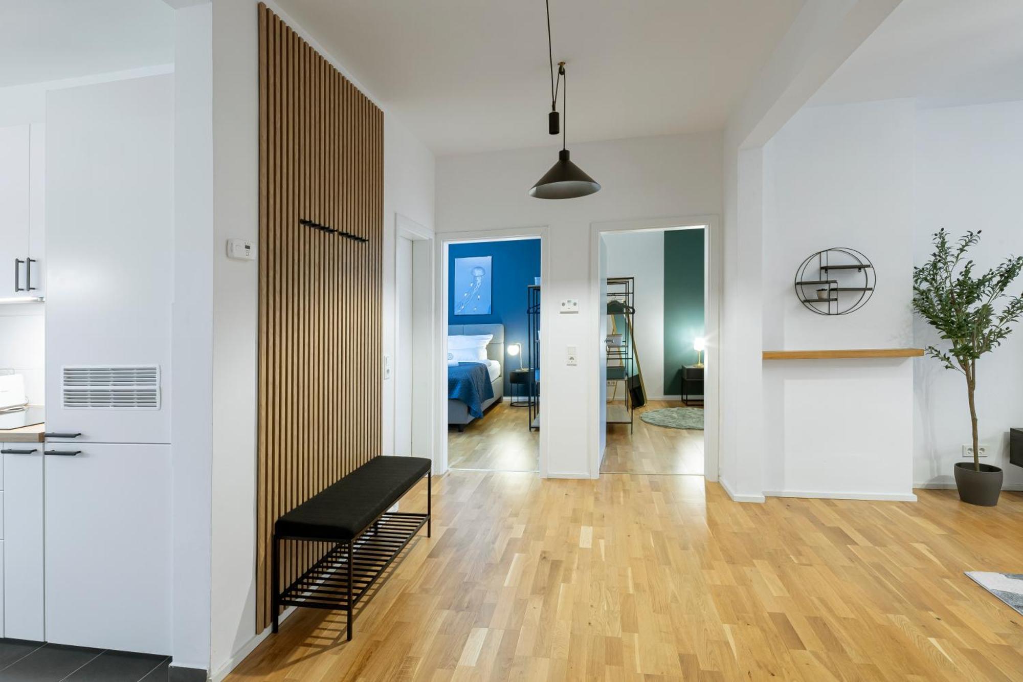 Olive Apartments - 2X Kingsize Betten - Sehr Zentral Leverkusen Eksteriør bilde